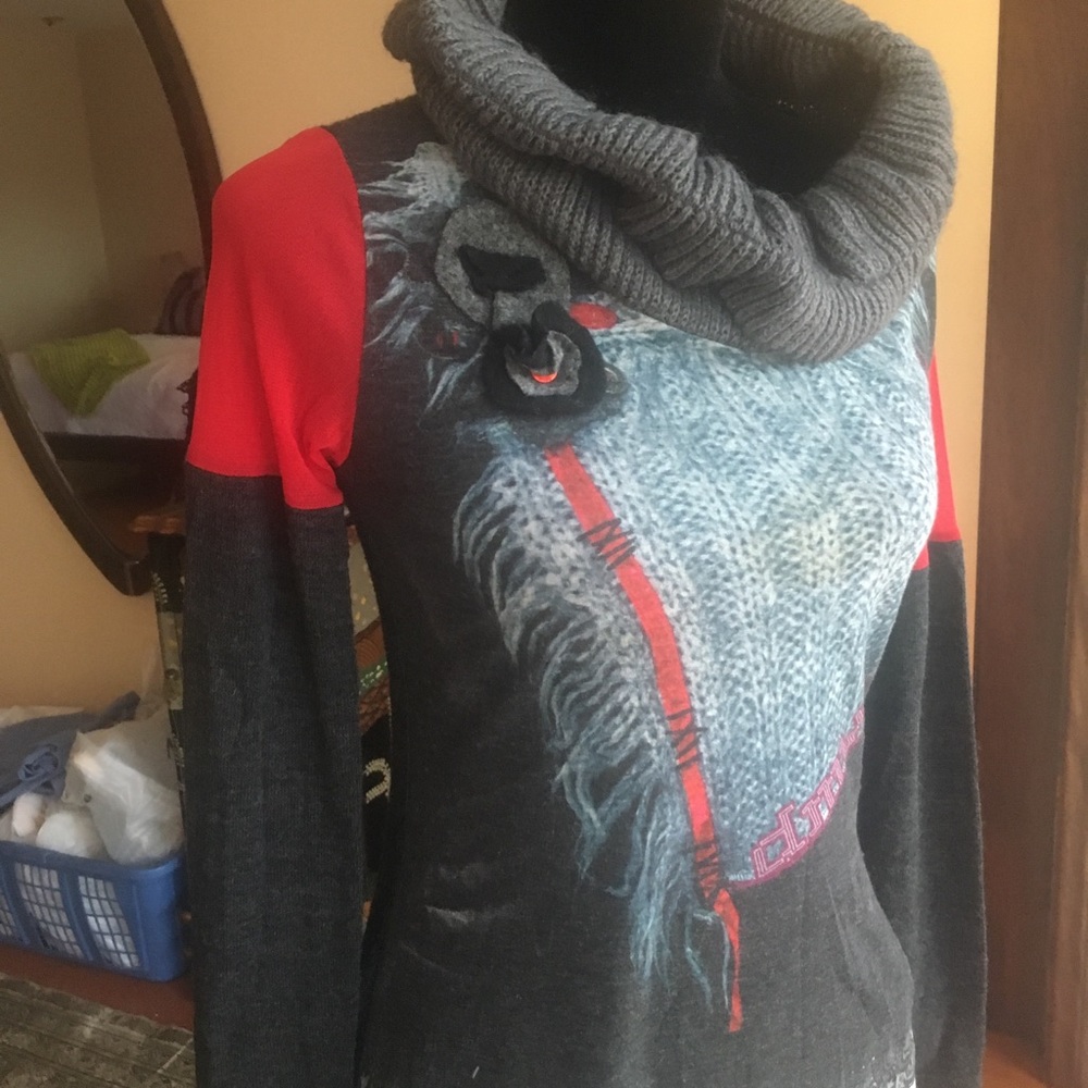 Beautiful sweater, from Europe. One of a kind